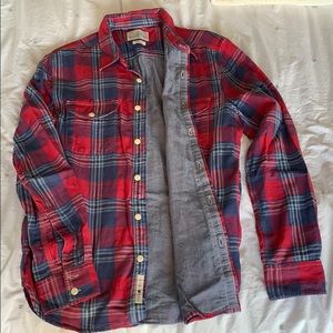 Men’s Medium Lucky Brand Plaid Shirt